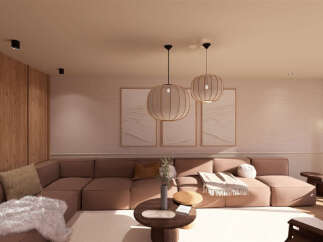 Step into luxury with this stunning living space, perfect for modern living.