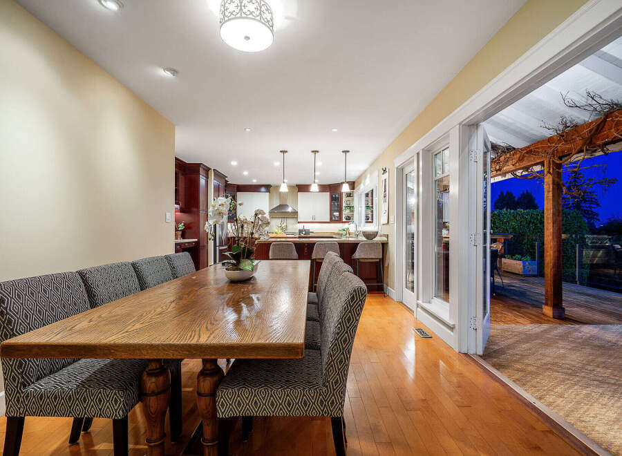 Step into luxury with this stunning dining room, perfect for hosting memorable gatherings.