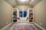 Discover the charm of this cozy reading nook, perfect for relaxation and quiet moments.
