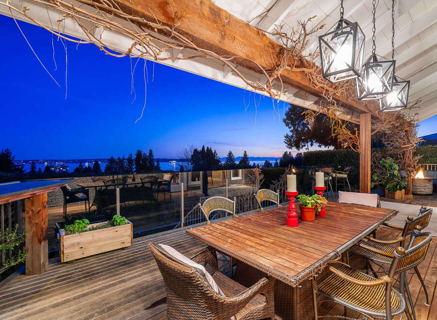 Experience luxury living with this stunning property featuring a beautifully designed outdoor deck.
