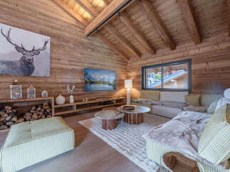 Experience the epitome of rustic luxury in this stunning chalet.