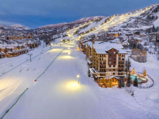 Experience luxury living at this stunning ski-in/ski-out property, offering unparalleled access to the slopes.