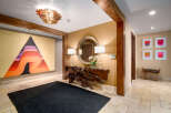 Step into luxury with this stunning entryway.