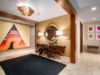 Step into luxury with this stunning entryway.