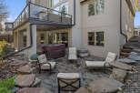 Enjoy outdoor living at its finest with this stunning property featuring a spacious patio and a luxurious hot tub.