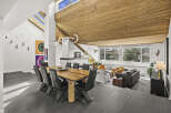 This stunning modern home boasts a spacious open-concept design, perfect for entertaining.