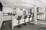 This stunning kitchen boasts modern design and high-end finishes.