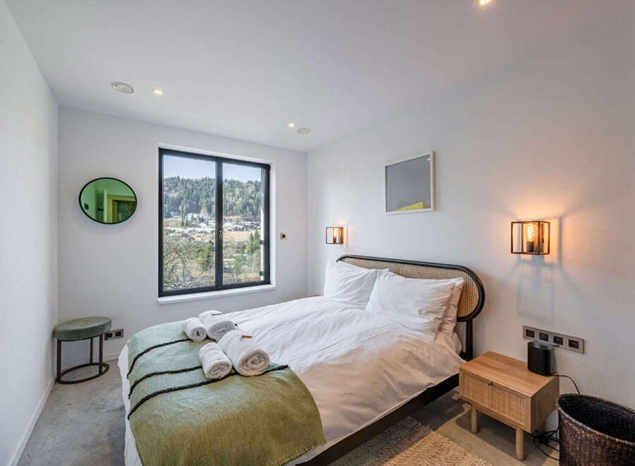 Experience the tranquility of this beautifully designed bedroom.