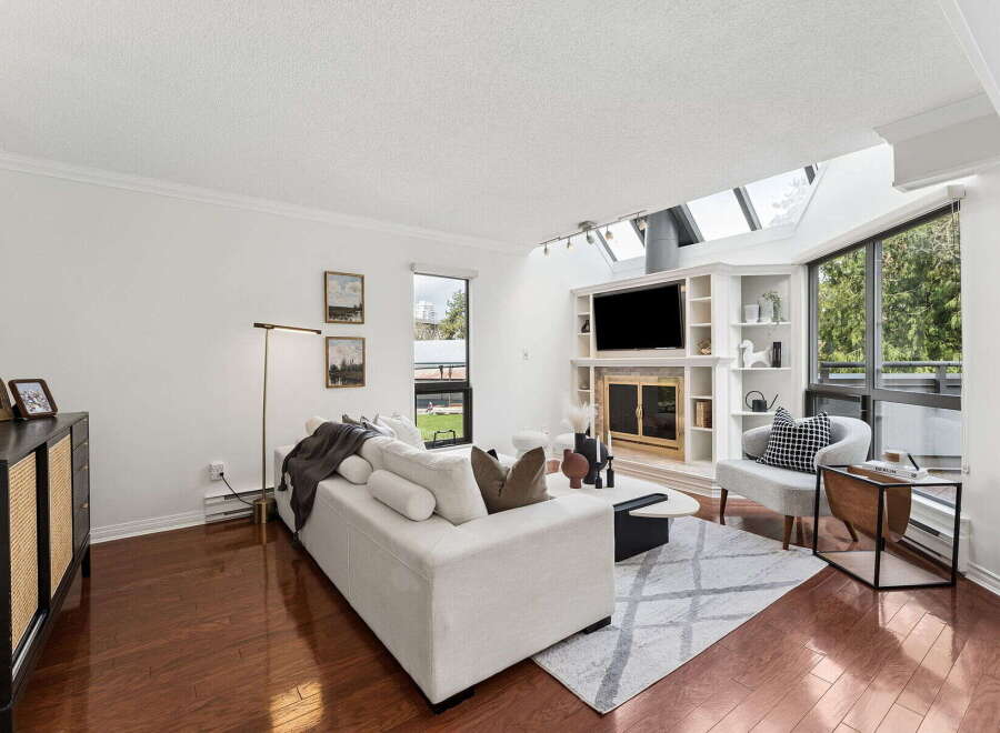 Step into luxury with this stunning property featuring a bright and airy living room.