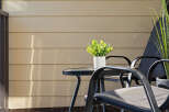 Enjoy the tranquility of this outdoor space, perfect for relaxing or entertaining.