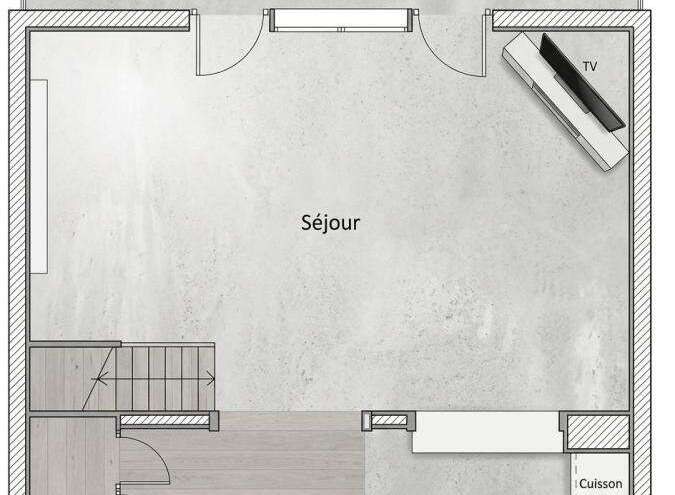 Discover this charming apartment featuring a well-designed layout, perfect for comfortable living.