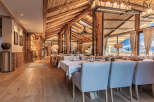 Experience luxury living in this stunning property featuring a rustic, yet elegant interior design.
