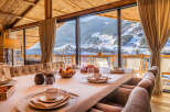 Experience luxury living with breathtaking mountain views in this stunning property.