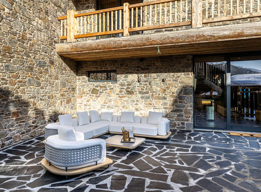 Experience luxury living in this stunning property featuring a beautifully designed outdoor patio.