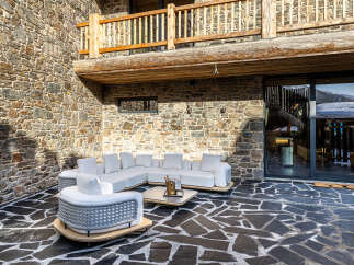 Experience luxury living in this stunning property featuring a beautifully designed outdoor patio.