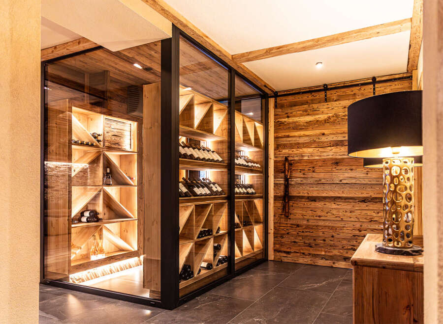 Discover the epitome of luxury living with this stunning property, featuring a custom-designed wine cellar.