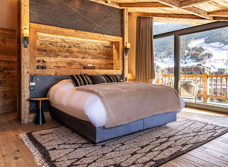 Experience luxury and comfort in this stunning bedroom.