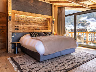 Experience luxury and comfort in this stunning bedroom.