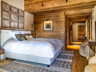 Experience the epitome of luxury in this stunning bedroom.
