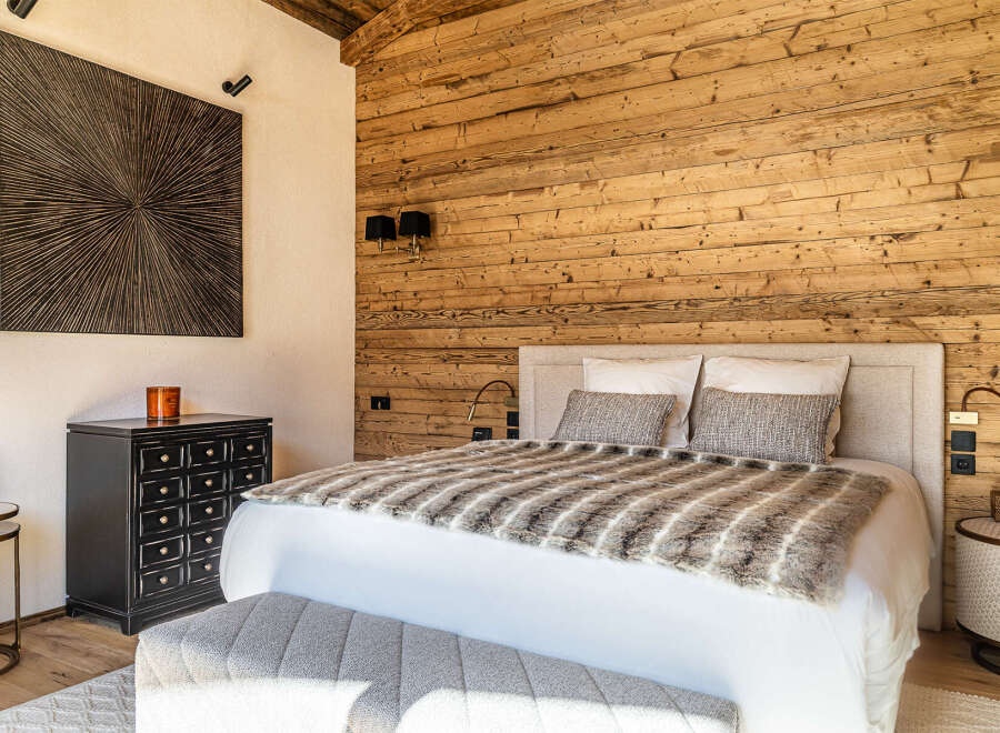 Experience luxury and comfort in this stunning bedroom.