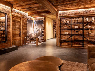 Step into rustic elegance with this stunning property, featuring exquisite wood paneling and a warm, inviting atmosphere.