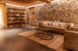 Step into luxury with this stunning property featuring a cozy living area.