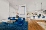 Step into luxury with this stunning property featuring a spacious living area.