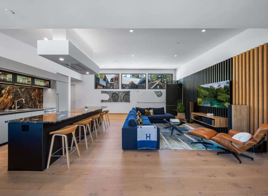This stunning modern home boasts a spacious open-concept design, perfect for entertaining and everyday living.