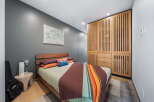 Discover the epitome of modern living in this stylish bedroom.