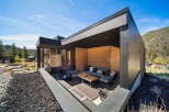 Experience modern luxury in this stunning property, featuring a beautifully designed outdoor living space.