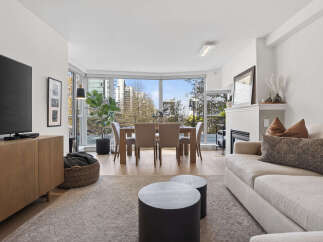 Experience luxury living in this stunning condo with breathtaking city views.