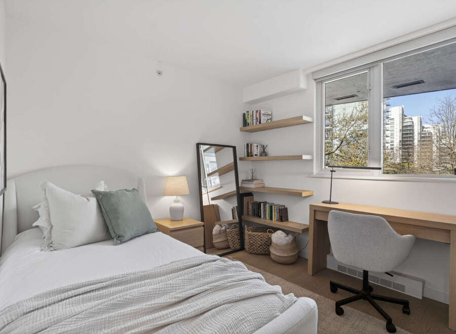 Discover the epitome of modern living in this stylish bedroom.