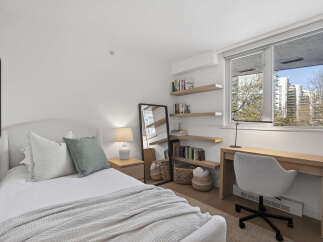 Discover the epitome of modern living in this stylish bedroom.