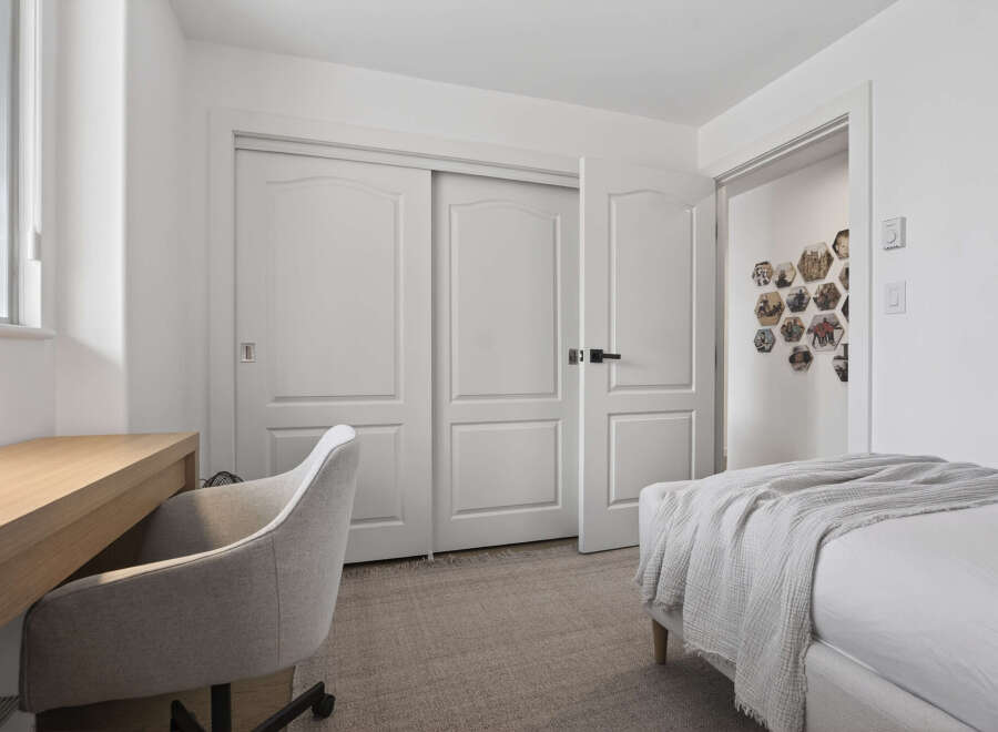 Discover the charm of this bright and airy bedroom, perfect for creating a serene retreat.