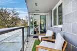 Enjoy the tranquility of this stunning balcony, perfect for relaxation and outdoor living.
