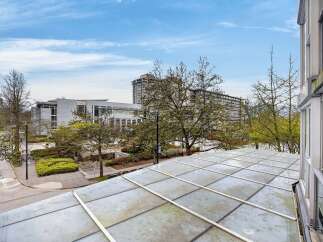 Enjoy stunning city views from this modern property.
