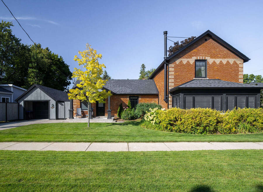 This charming brick home offers a blend of classic architecture and modern updates.