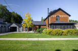 This charming brick home offers a blend of classic architecture and modern updates.