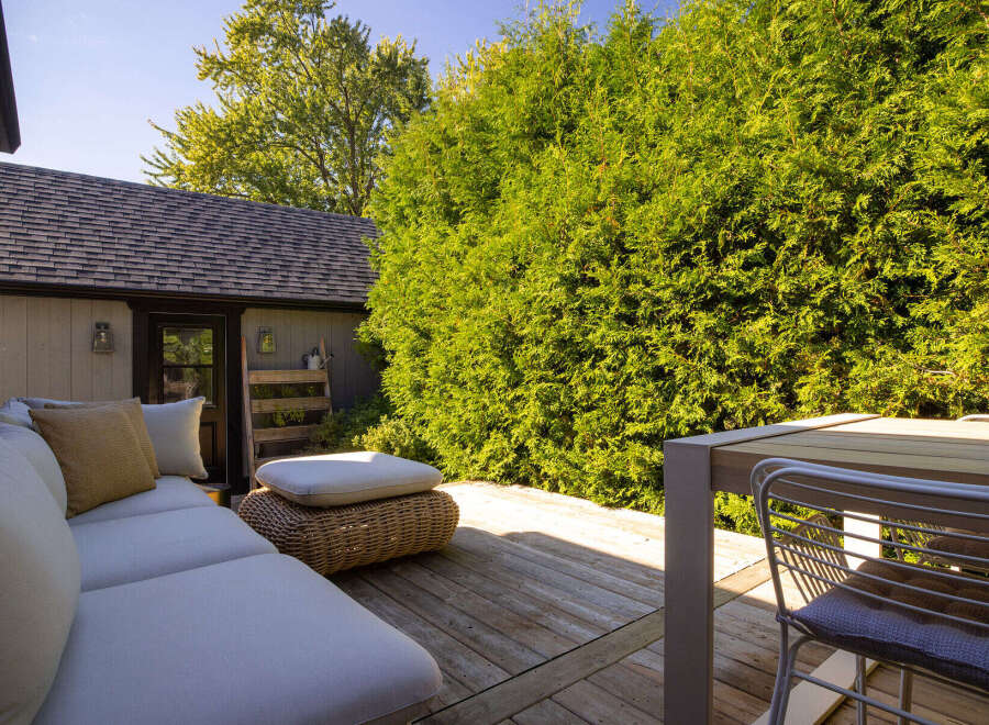 Enjoy outdoor living at its finest with this stunning property! This image showcases a beautifully designed patio area, perfect for relaxation and entertaining.