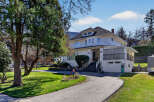 Charming two-story home with a welcoming curb appeal.