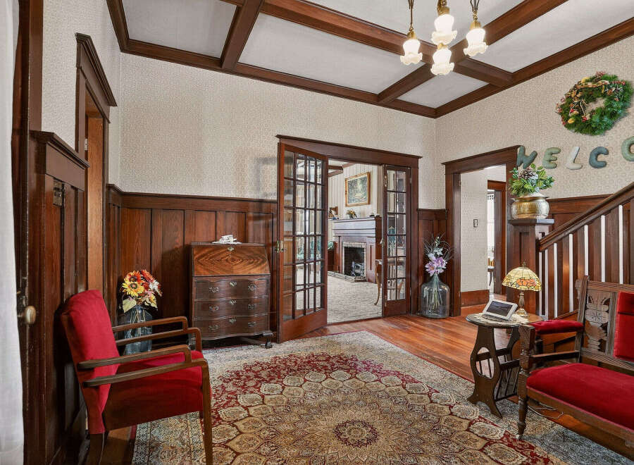 Step into timeless elegance with this stunning property, showcasing exquisite craftsmanship and classic design.
