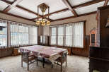 Step into a beautifully preserved dining room, showcasing timeless elegance.