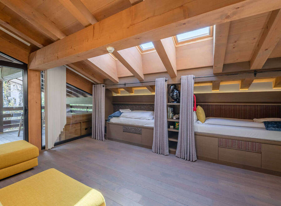 This stunning property boasts a unique and inviting interior design.