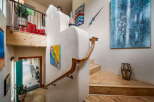 Step into this stunning home and be captivated by its unique architectural details.