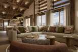 Experience luxury living in this stunning chalet with breathtaking mountain views.