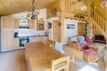 Discover the charm of this stunning wooden chalet, perfect for a cozy retreat.