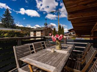 Enjoy breathtaking mountain views from this charming property.
