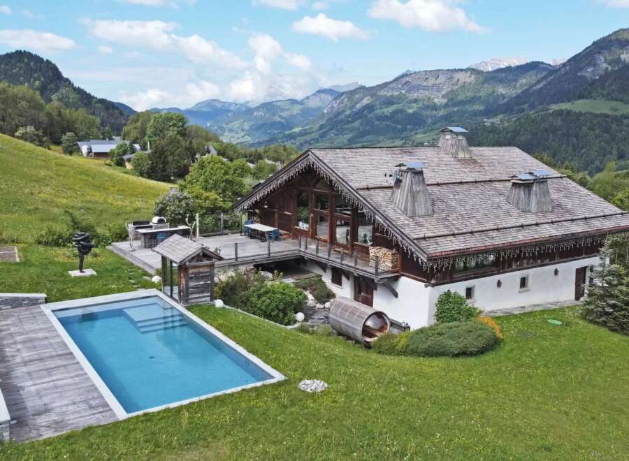 Escape to your dream chalet nestled in the heart of the mountains.