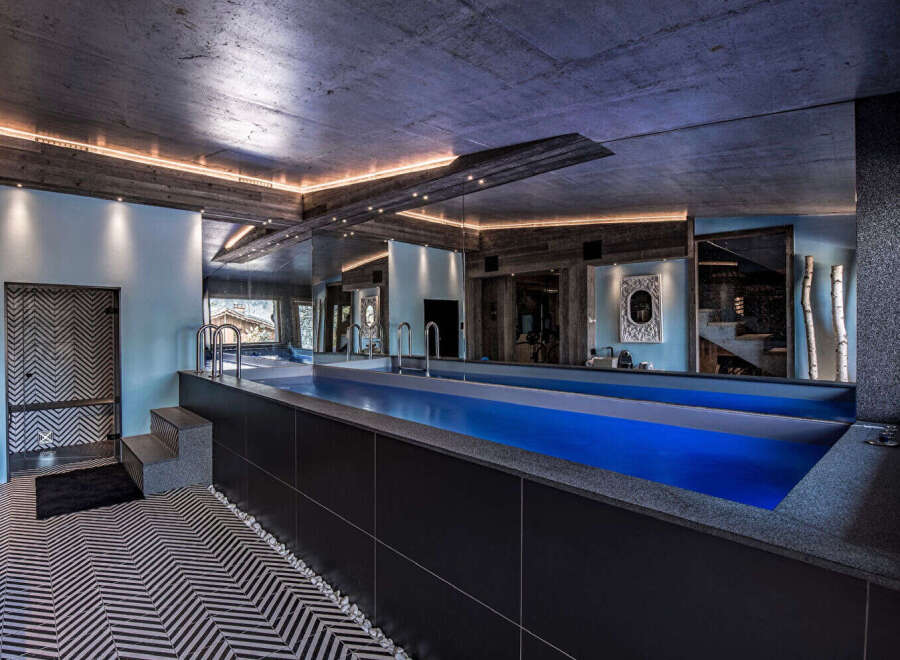 Indulge in luxury with this stunning indoor pool, a perfect addition to any high-end property.