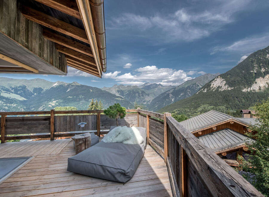 Experience breathtaking mountain views from this stunning property.